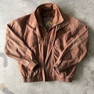 Wilson Men's Tan Bomber Jacket